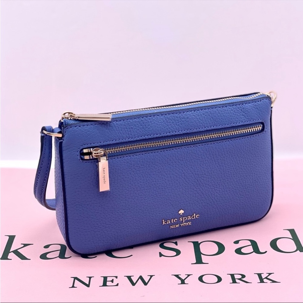 Kate Spade Leila Convertible Wristlet Wallet NWT
Small purse Fresh Blue - Picture 2 of 12